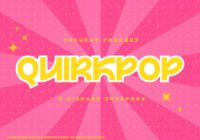 Quirkpop Font - Featured Image