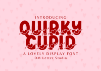 Quirky Cupid Font - Featured Image