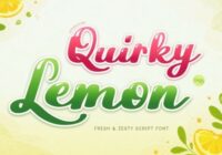 Quirky Lemon Font - Featured Image