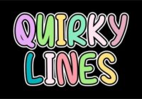 Quirky Lines Font - Featured Image