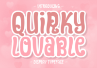 Quirky Lovable Font - Featured Image