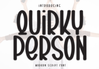 Quirky Person Font - Featured Image