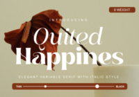 Quited Happines Font - Featured Image