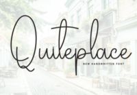 Quiteplace Font - Featured Image