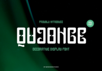 Qujonge Font - Featured Image