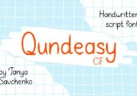 Qundeasy Cf Font - Featured Image