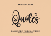 Quotes Font - Featured Image