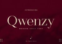 Qwenzy Font - Featured Image