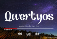 Qwertyos Font - Featured Image