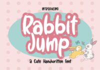 Rabbit Jump Font - Featured Image