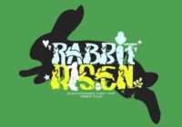 Rabbit Risen Font - Featured Image
