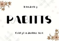 Rabbits Font - Featured Image