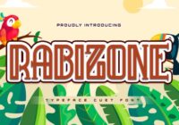 Rabizone Font - Featured Image