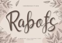 Rabofs Font - Featured Image