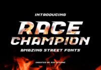 Race Champion Font - Featured Image