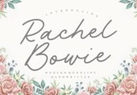 Rachel Bowie Font - Featured Image