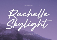Rachelle Skylight Font - Featured Image