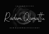 Radam Qamattu Font - Featured Image
