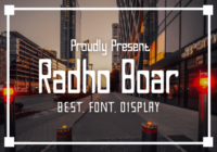 Radho Boar Font - Featured Image