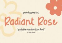 Radiant Rose Font - Featured Image