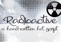 Radioactive Font - Featured Image