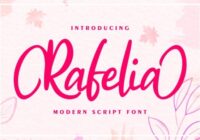 Rafelia Font - Featured Image