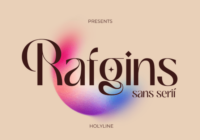 Rafgins Font - Featured Image