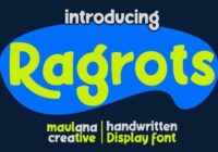 Ragrots Font - Featured Image