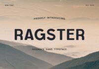 Ragster Font - Featured Image