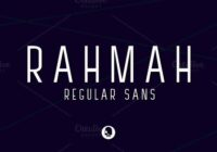 Rahmah Font - Featured Image