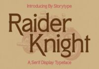 Raider Knight Font - Featured Image