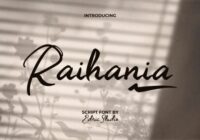 Raihania Font - Featured Image