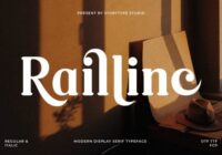 Raillinc Font - Featured Image