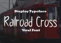 Railroad Cross Font - Featured Image