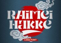 Raimei Hakke Font - Featured Image