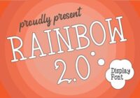 Rainbow 2.0 Font - Featured Image
