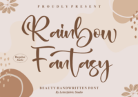 Rainbow Fantasy Font - Featured Image