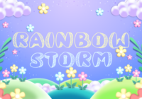 Rainbow Storm Font - Featured Image