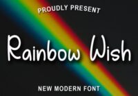 Rainbow Wish Font - Featured Image
