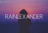 Rainlexander Font - Featured Image