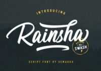Rainsha Font - Featured Image