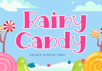 Rainy Candy Font - Featured Image