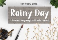 Rainy Day Font - Featured Image