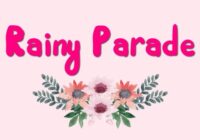 Rainy Parade Font - Featured Image