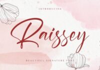 Raissey Font - Featured Image