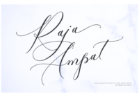 Raja Ampat Font - Featured Image