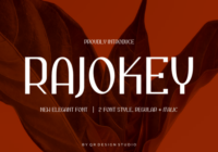 Rajokey Font - Featured Image