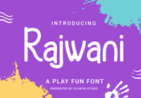 Rajwani Font - Featured Image