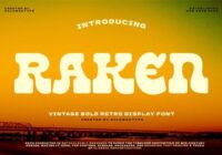 Raken Font - Featured Image