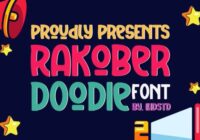 Rakober Font - Featured Image